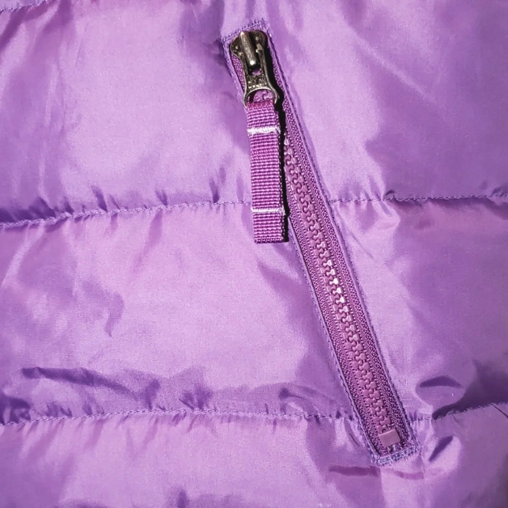 Duck Head Jeans Co Down and Waterfowl Purple Puffer Vest Size Small - Picture 13 of 16